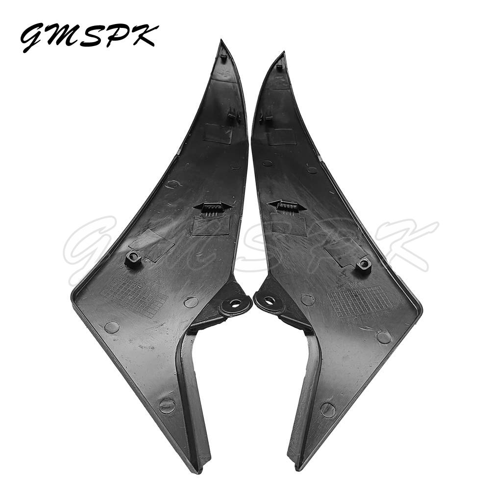 Black Motorcycle Gas Tank Side Trim Insert Cover Panel Fairing Cowl Fit for Yamaha YZF R1 YZF-R1 2009 2010 2011 2012 2013 2014