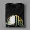 Men's T-Shirt This Is The Way Vintage Pure Cotton Tees Short Sleeve T Shirt Crewneck Tops Party