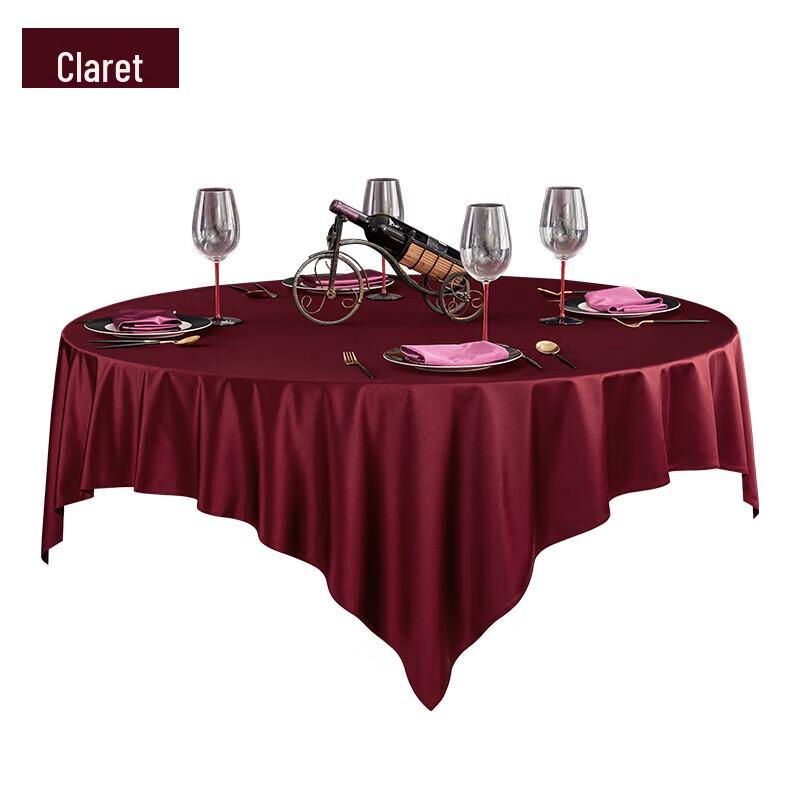 Thickened Round Fabric Tablecloth Diameter 120cm
