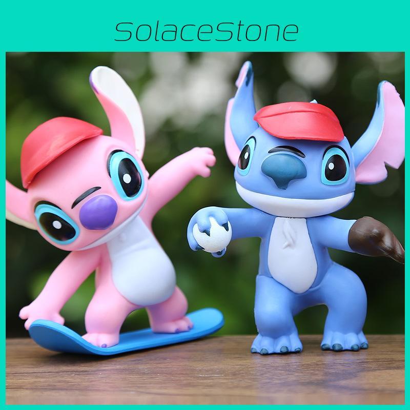 Cartoon Lilostitch Action Figure Model Doll Desktop Decorations Ornaments