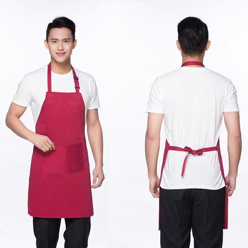 Women s Waterproof Canvas Apron with Custom Logo for Coffee & Milk Tea Shops