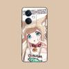 Anime Kinako Hara Mobile Phone Case for OPPO Reno 14 13 12 11 10 9 8 7 6 5 F T Pro 5G Colorful Printing Cover Cellphones Luxury