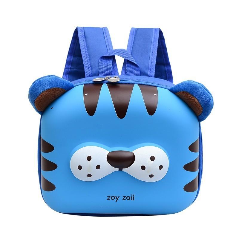 Adorable Cartoon Tiger Backpack For Kids Waterproof And Lightweight Nylon Bag