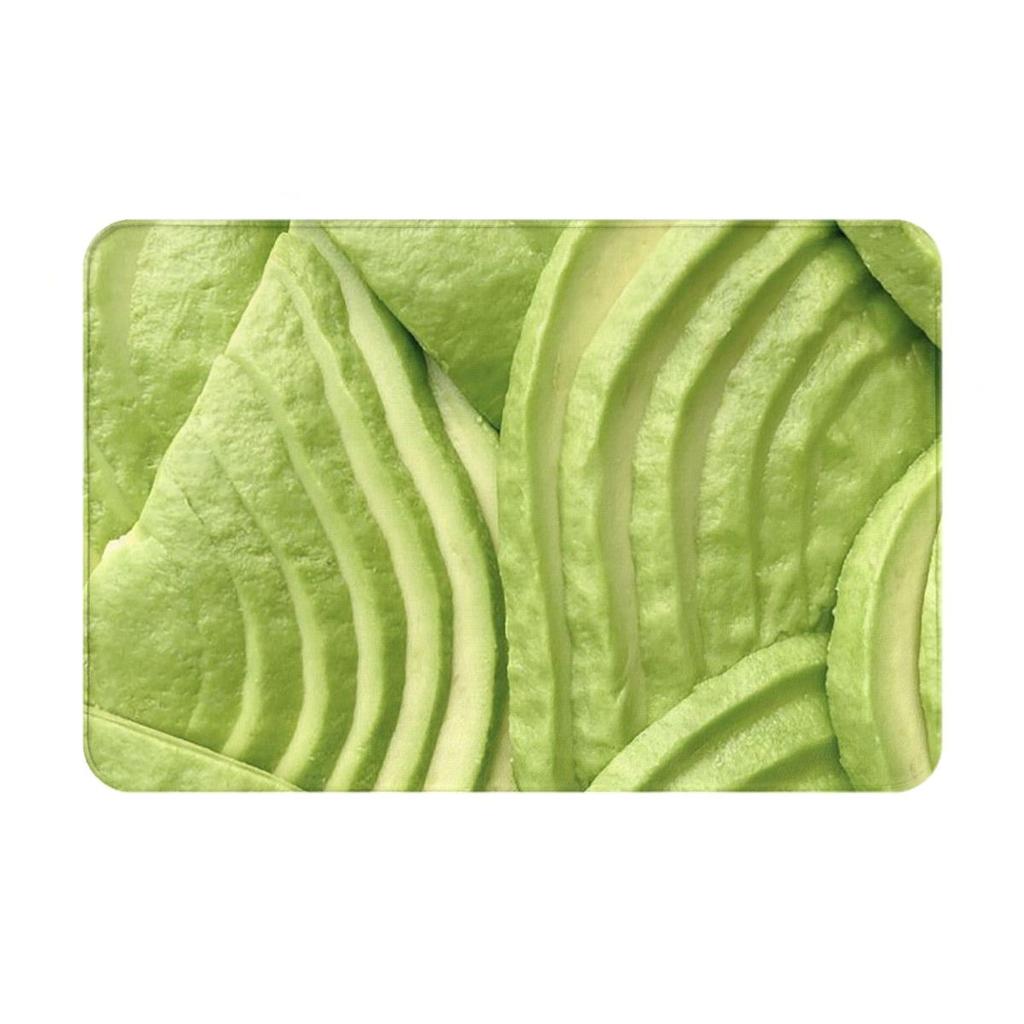Avocado Anti-slip Doormat Floor Mat Antiwear Carpet Rug for Kitchen Entrance Home Balcony Footpad Mats