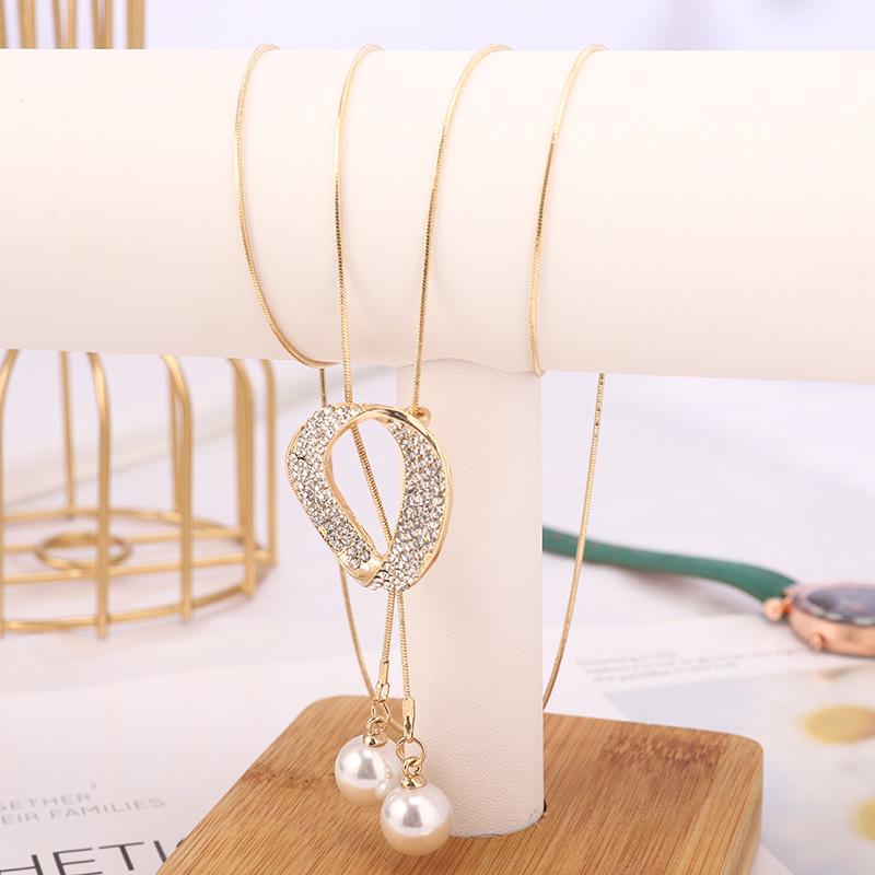 Women's Zodiac Ox Long Sweater Necklace - High-End Fashion Pendant