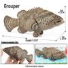 Marine Animal Simulation Model Figures: Shark, Dolphin, Hammerhead, Crab, Squid, Starfish for Kids' Education