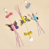 Hanging Cat Toy Exquisite Self-adhesive Relieve Stress Butterfly Swing Cat Interactive Toy Pet Supplies
