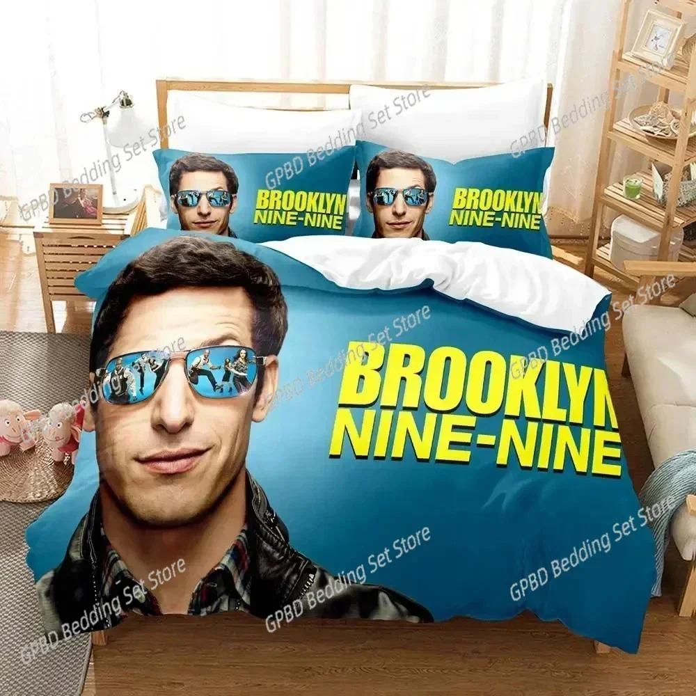 Print New Tv Brooklyn Nine-Nine Bedding Set Bedroom Soft Modern Bedspreads Comefortable Duvet Cover Quilt Cover And Pillowcase