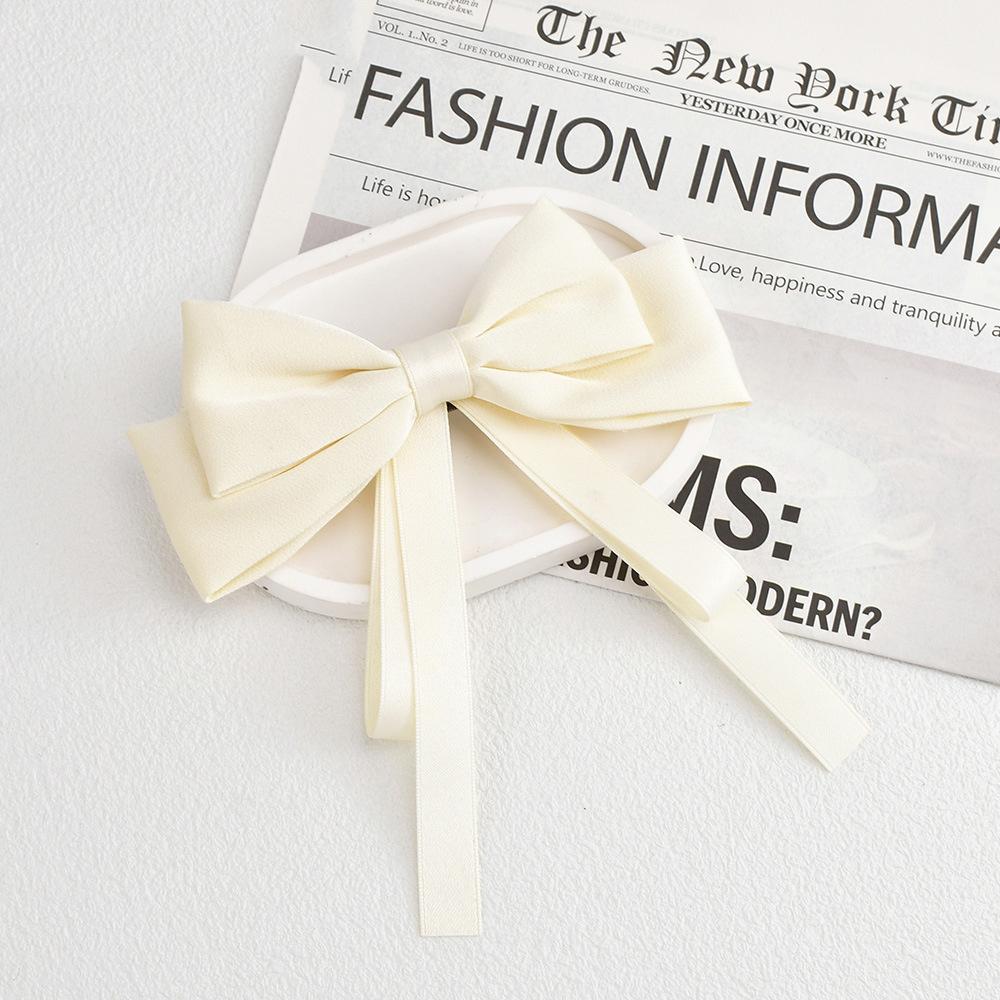 Spring Ribbons Bows Hair Clips Claw Hairpins For Women Girls Lady Headwear Barrettes Korean Ponytail Hair Accessories