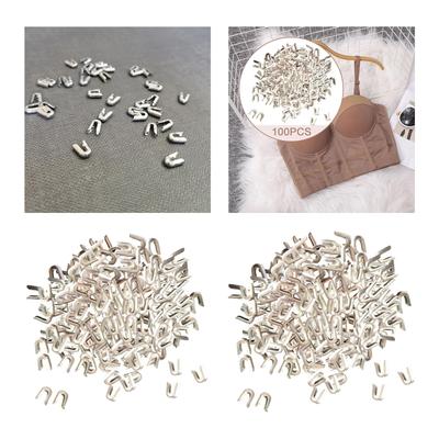 100 Pieces Spiral Wire Boning Dresses Decoration Making Clothing for Party