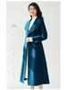 Women's Mid-Length Double-Faced Wool Coat with Belt - 2025 Autumn/Winter Collection