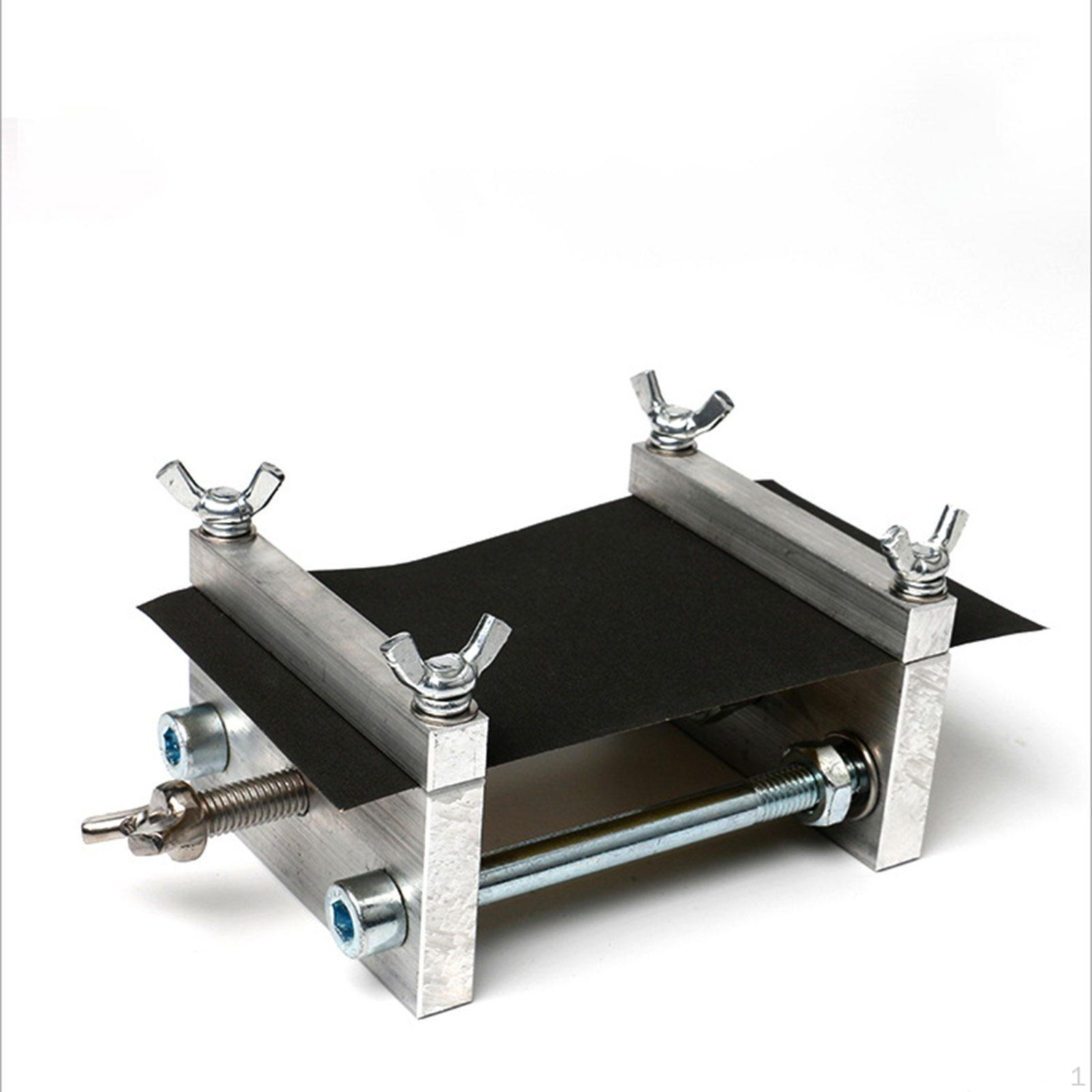 

Рыболовный поплавок шлифовальный стол держатель наждачной бумаги аксессуары полировальный инструмент для Style B 10cmx8cm