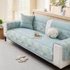 New Washed Cotton Sofa Cushion Fabric Four Seasons Universal Non-Slip Leather Sofa Seat Cushion Sofa Cover Cover Cloth