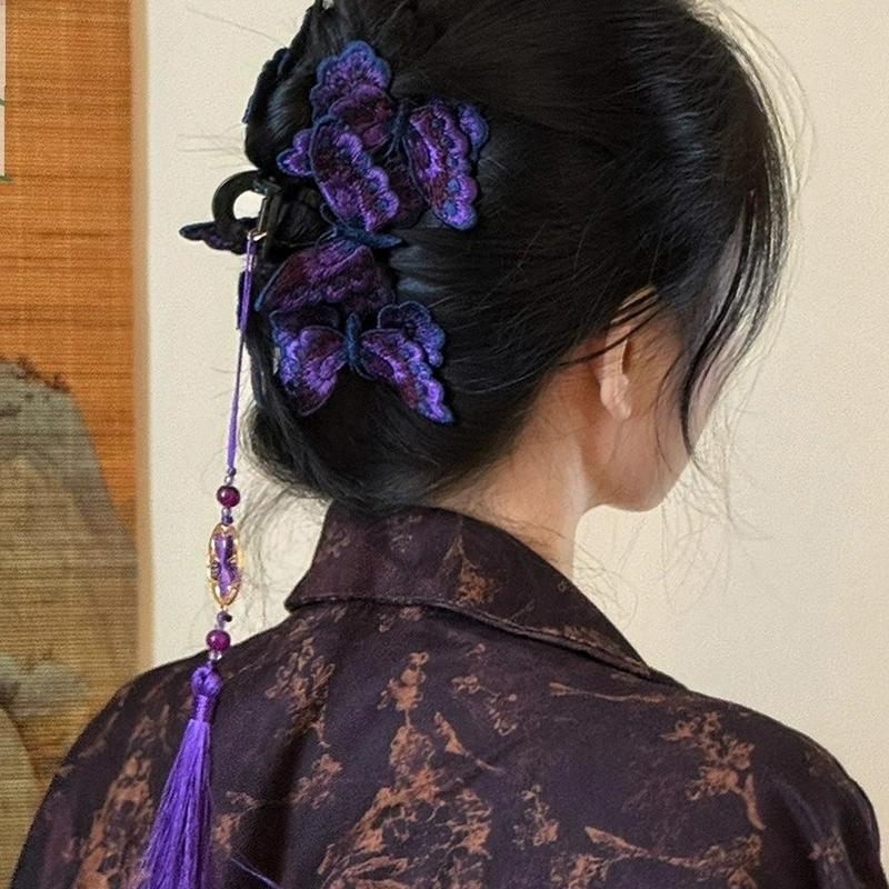 Colorful Butterfly Hair Clip Trendy Bowknot Barrette Headband for Women Girls Korean Style Fashion Hairpin Accessory Jewelry