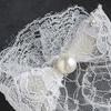 Wedding Lace Gloves Pearls Proms Gloves for Operas Stage Performances Evening Dinner Women Gloves Lady Gloves