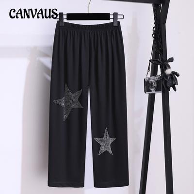 Calça de verão skinny calças plus size calças femininas