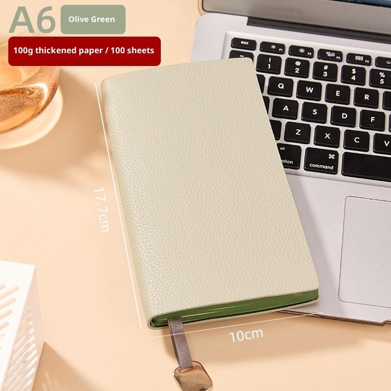 

Pu Leather Notebook A5 Business Office Student To Do List Personalized Simple Luxury Diary Books Stationery Gift A8