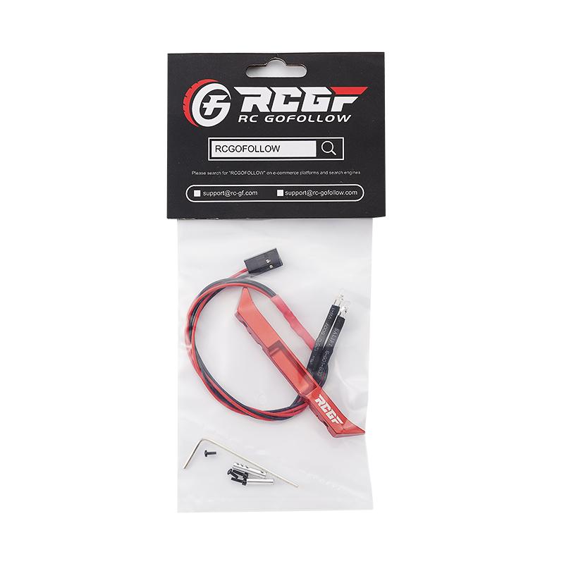 2pcs 1/24 Rear Bumper RC Upgrade Part Aluminum Alloy Wear-resistant Rc Rear Bumper For Axial SCX24 RC Car Part