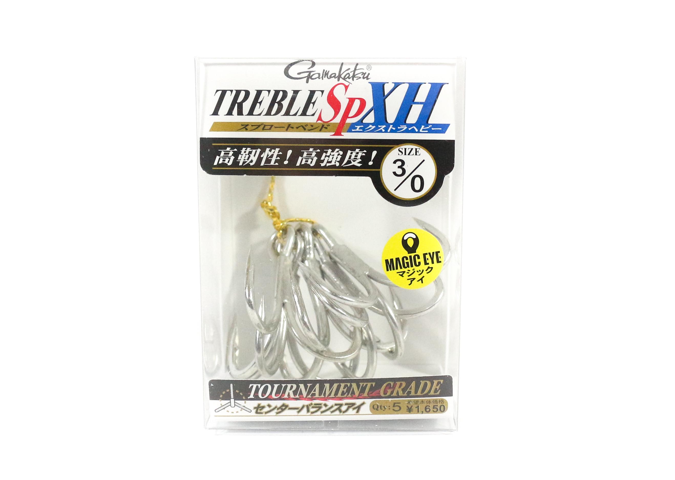 

Gamakatsu 68124 Тройник SP XH Hyper Shield Размер 3/0 (6685)