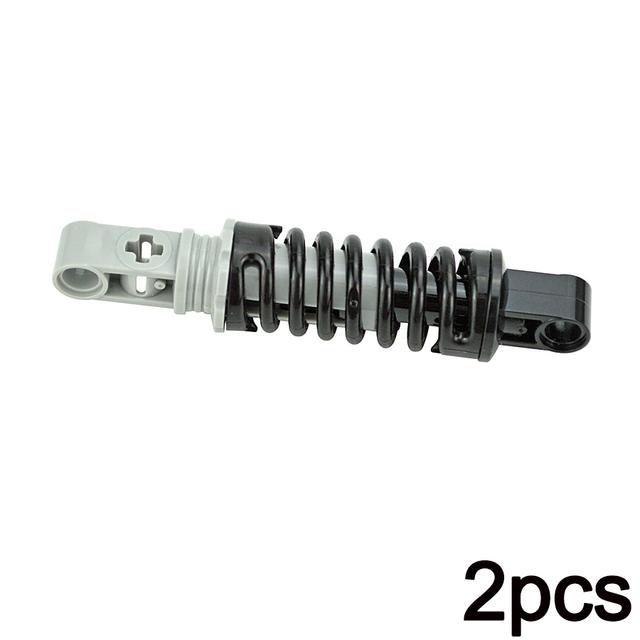 Building Blocks Technical Parts Soft Hard Spring Shock Absorber Compatible Assembles Particles 76138 76537 61903 92693 57515