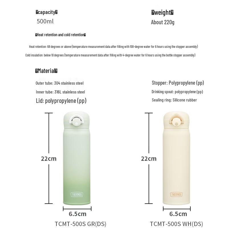 Thermos 316L Stainless Steel Direct Drink Insulated Bottle