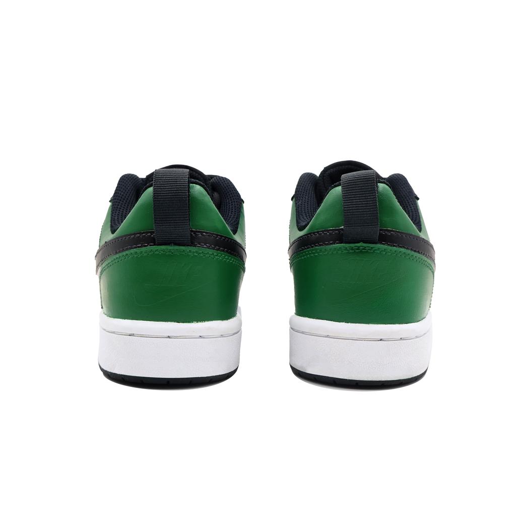 Nike Court Borough 2 Skateboard Shoes Women's Low top Green/Black/White BQ5448-115(Team271-)