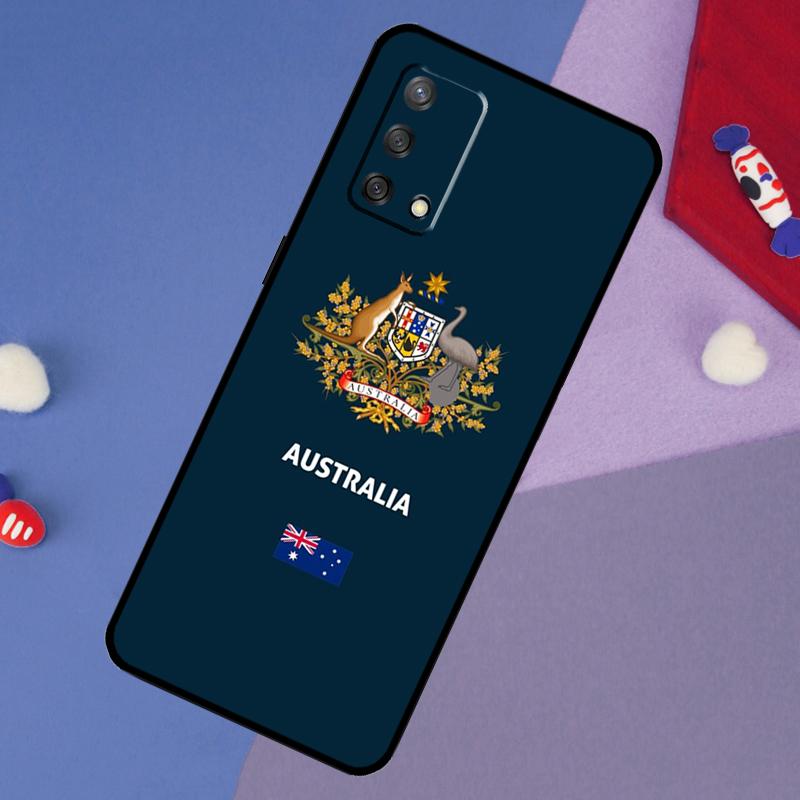 

Australia Flag Case For Oppo A78 A18 A38 A74 A94 A54 A58 A98 A80 A60 A40 A96 A76 A16 A15 A17 A57 A5 A6 Pro OPPO A79 5G