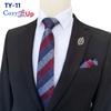 Men Two-piece Tie Set Stripe Necktie  Business Fashion Handkerchief Paisley