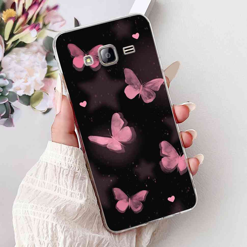 For Samsung Galaxy J5 Case Luxury Painted Cover Soft Slim Phone Case For Samsung J 5 J5 J500Y J500M 2015 Back Cover