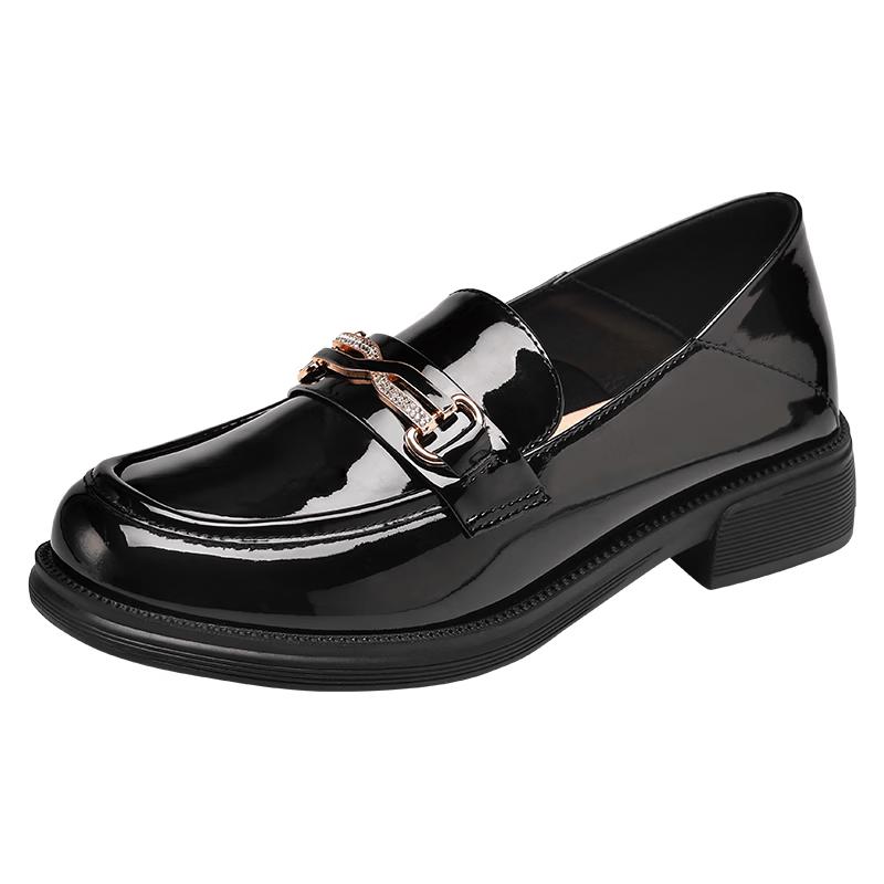 Hongqingting Women s Slip-On Loafers 36