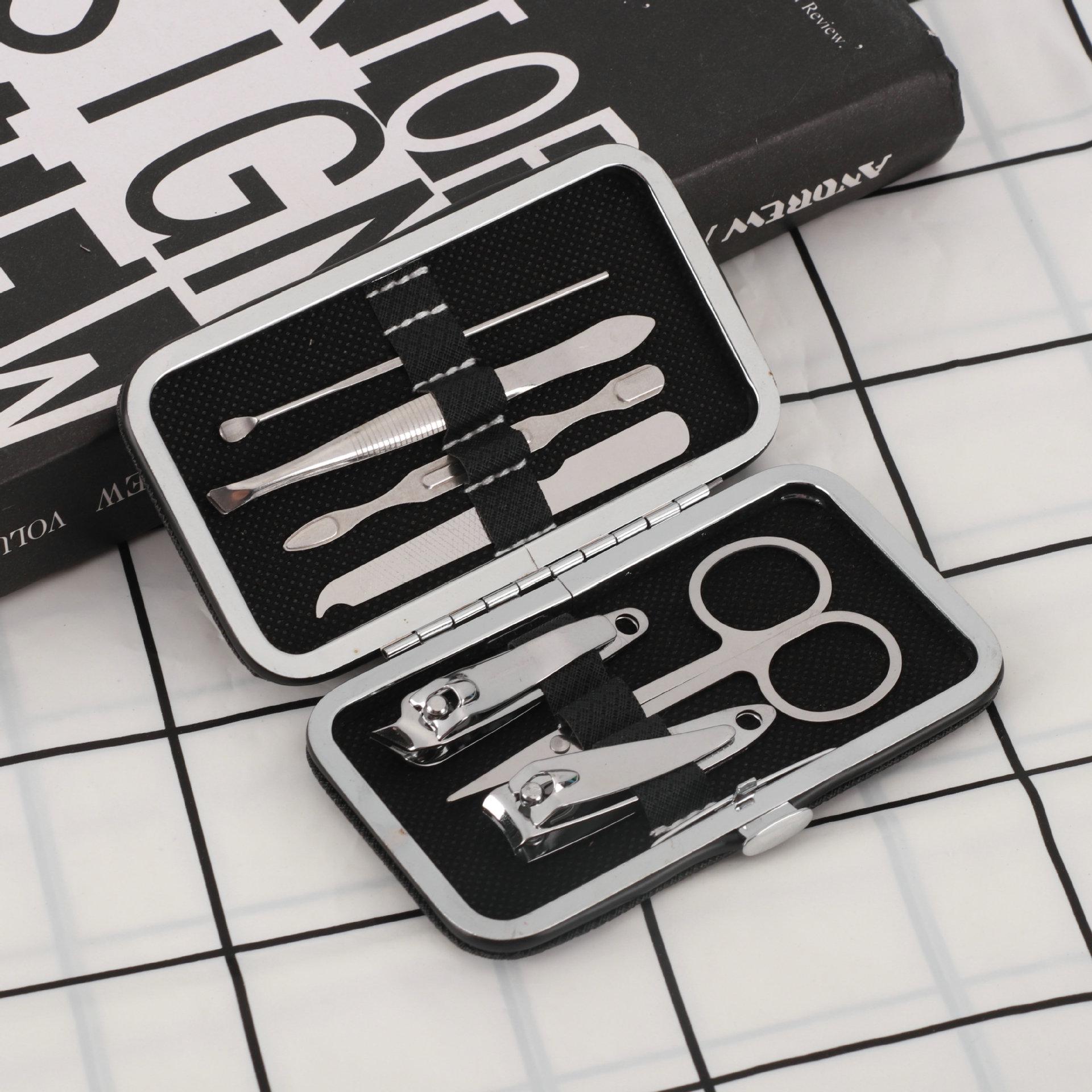 

Премиальный набор кусачек для ногтей из нержавеющей стали, набор для маникюра из 7-19 предметов