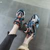 European station dad shoes women's ins trendy autumn 2025 new retro platform leather versatile height-increasing casual shoes