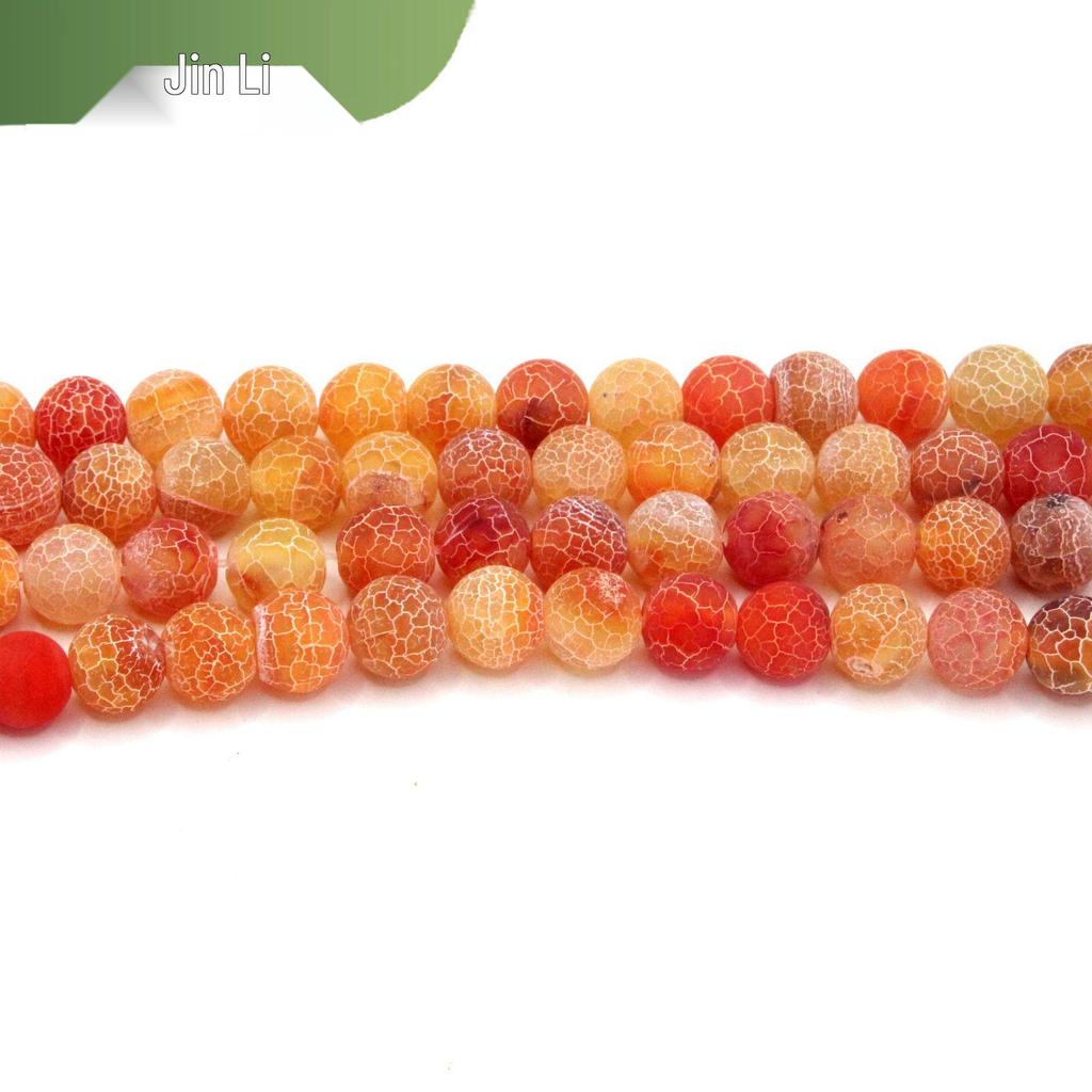 Natural Stone Round Beads for DIY Jewelry Making - Bracelet Components