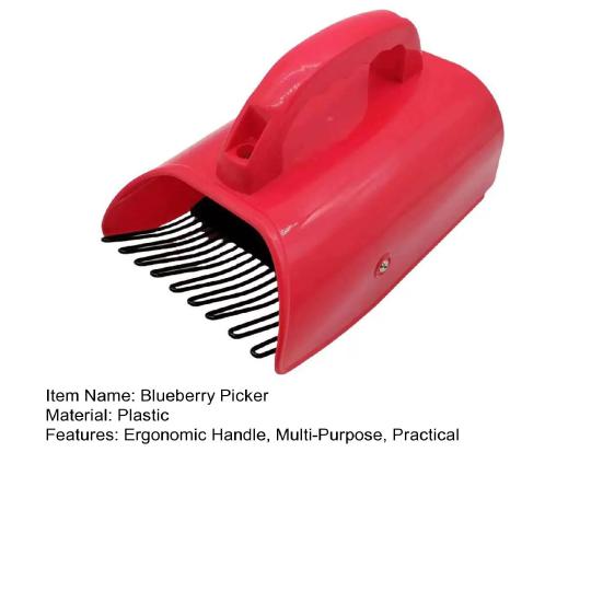 Blueberry Picker Berry Picker with Fruit Collection Bin Gardening Harvest Tool Blueberry Rake Scoop for Efficient Harvesting of Raspberries