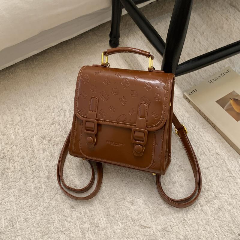 Винтажный рюкзак для поездок на работу, женский, зимний, новый, высококачественный, простой, повседневный рюкзак для прогулок