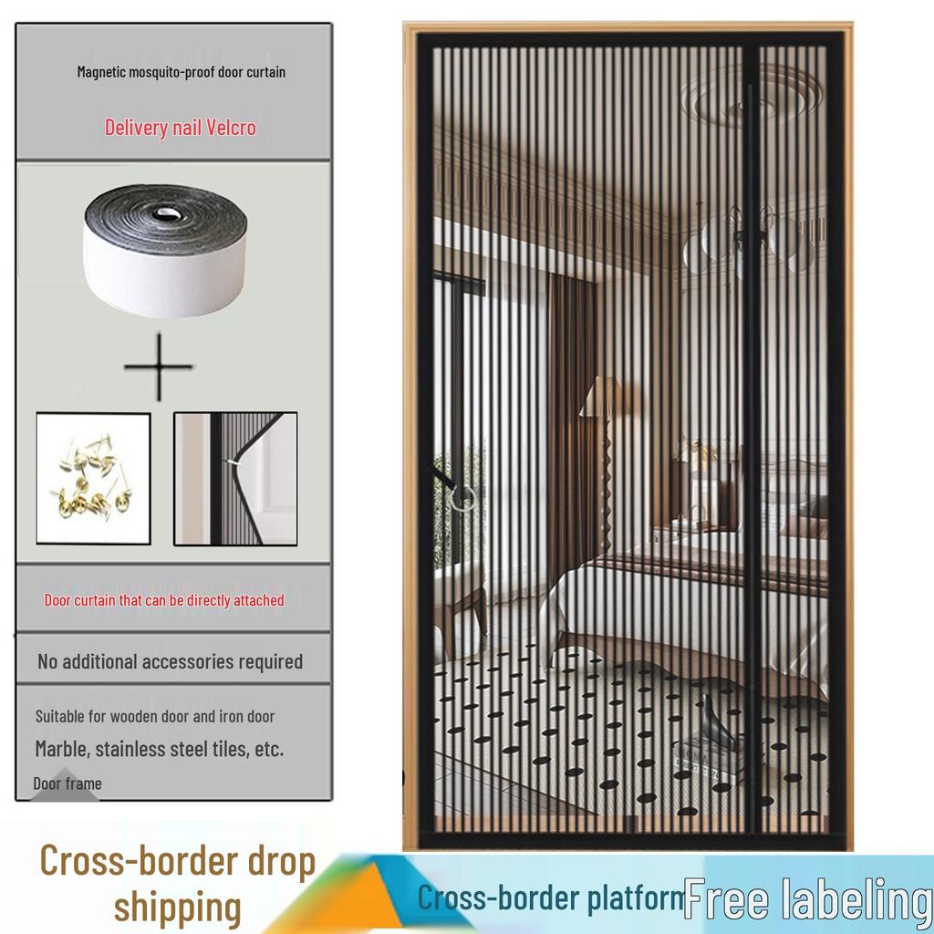 Magnetic Mosquito-Proof Door Screen Curtain for Summer