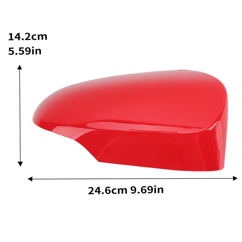 Rückspiegelgehäuse Abdeckkappe Für Toyota Yaris 2012 2013 2014 2015 2016 2017 2018 Rote Seitenspiegelkappe Autozubehör