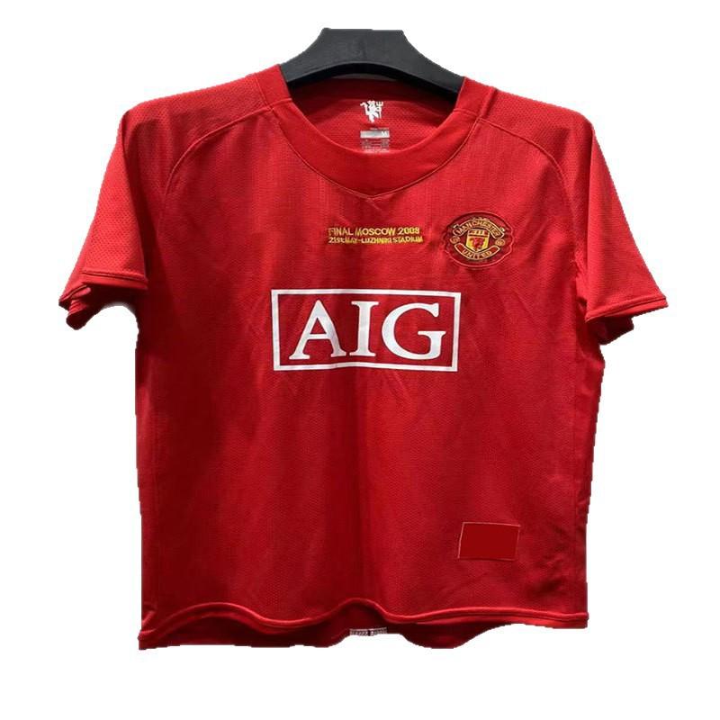 Maglia da Calcio Retrò Man Utd Arsenal City Maglietta da Calcio Vintage 7 Ronaldo Abbigliamento da Allenamento