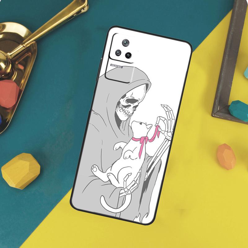 Reaper Skull Skeleton Case For Xiaomi 13T 14T 15T 14 15 Ultra 17 Pro Max POCO F8 Ultra X7 X5 X6 F5 F6 F7 Pro Cover