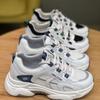 Daddy Shoes Niche Thin Ins Autumn and Winter Lightweight Thick-soled Super Fire Casual Sports Shoes