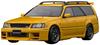 Ignition Model Nissan STAGEA 260RS Yellow Finished Product 1/18 (WGNC34)