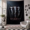 Wall TapestryMonster Energy Art Hanging Cloth Decorative Background Cover for Room Decoration