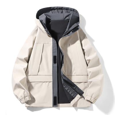 Autumn Men's Jackets New Waterproof Jackets Men's Trendy Fashion Jackets Men's Autumn and Winter Outer Jackets