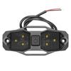 Dome LED Light for UTV Car Cabin, White, Bright, Waterproof, Compatible with Polaris RZR Ranger Can-Am Maverick Defender, DC Power Supply 12V