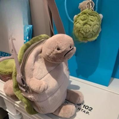 New Creative Turtle Bag Pendant Keychain Doll Cute Turtle Plush Toy