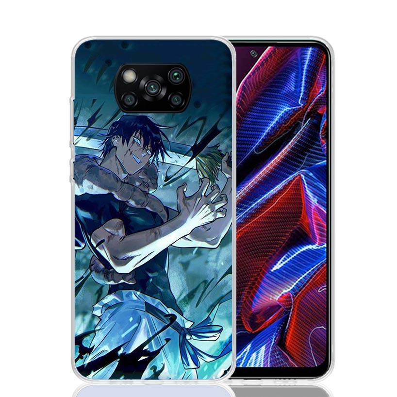 

Kaisens Jujutsus Fushiguro Toji Case Phone Cover for Xiaomi Poco X3 Nfc X5 X6 X7 X4 Gt F7 Ultra F6 F5 Pro F4 F3 M5S M5 M4 M3 5G Xiaomi Poco F5 Pro