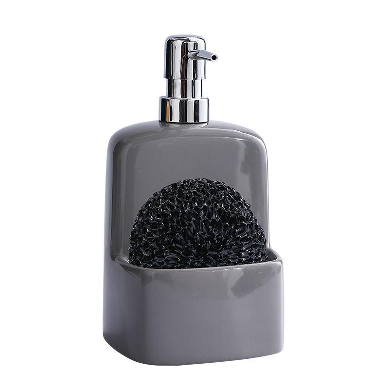 Akcesoria kuchenne Zlewozmywak Blat Dozownik do mydła w płynie z pompką Butelka Caddy z przegródką do przechowywania Przechowuje Zmywaki