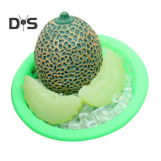 

Мини-набор охлажденных арбузов, миниатюрная ваза с кубиками льда в виде дыни, мини-кусочки дыни для декора мини-дома в масштабе 1/12, ролевые игры для детей Hami Melon