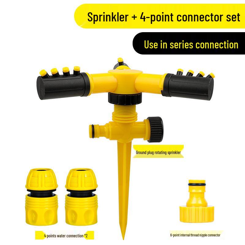 360° Rotating Sprinkler for Gardens and Lawns – Automatic Irrigation System