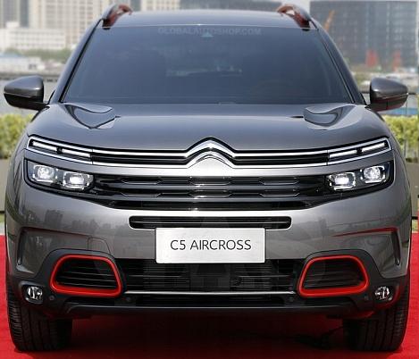 Citroen C5 Aircross - Chrome Grill Bumper Attracts Tuning